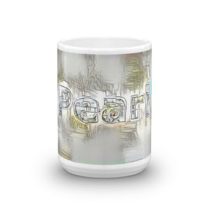 Pearl Mug Victorian Fission 15oz front view