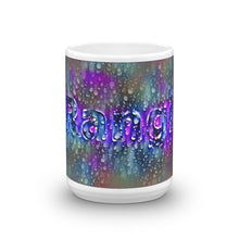 Load image into Gallery viewer, Rangi Mug Wounded Pluviophile 15oz front view