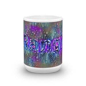 Rangi Mug Wounded Pluviophile 15oz front view