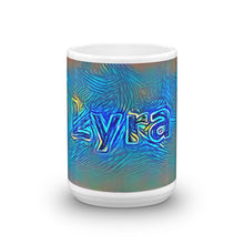 Load image into Gallery viewer, Lyra Mug Night Surfing 15oz front view