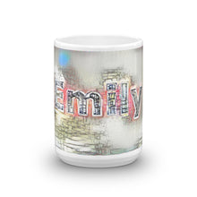 Load image into Gallery viewer, Emily Mug Ink City Dream 15oz front view
