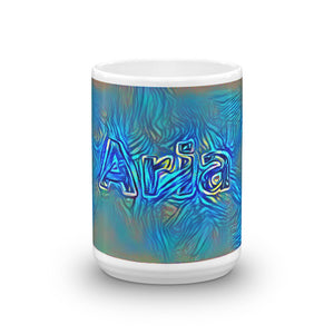 Aria Mug Night Surfing 15oz front view