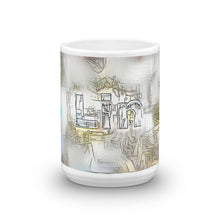 Load image into Gallery viewer, Lin Mug Victorian Fission 15oz front view
