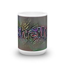 Load image into Gallery viewer, Shelly Mug Dark Rainbow 15oz front view