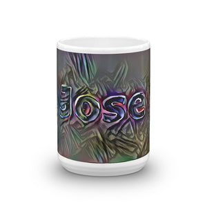 Jose Mug Dark Rainbow 15oz front view