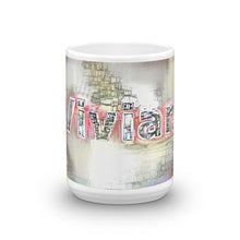 Load image into Gallery viewer, Vivian Mug Ink City Dream 15oz front view