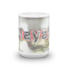 Load image into Gallery viewer, Alayah Mug Ink City Dream 15oz front view