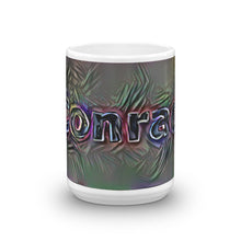 Load image into Gallery viewer, Conrad Mug Dark Rainbow 15oz front view