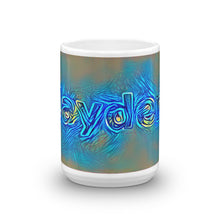 Load image into Gallery viewer, Jayden Mug Night Surfing 15oz front view