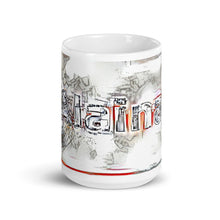 Load image into Gallery viewer, Alaina Mug Frozen City 15oz front view