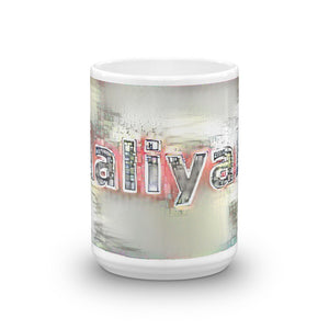 Aaliyah Mug Ink City Dream 15oz front view