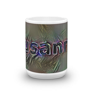 Susanne Mug Dark Rainbow 15oz front view