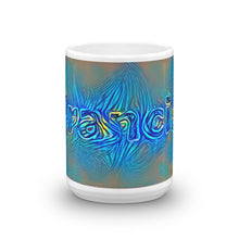 Load image into Gallery viewer, Francis Mug Night Surfing 15oz front view