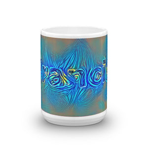 Francis Mug Night Surfing 15oz front view