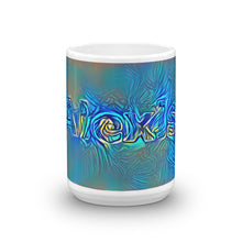 Load image into Gallery viewer, Alexis Mug Night Surfing 15oz front view