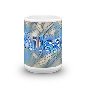 Ailsa Mug Liquescent Icecap 15oz front view
