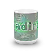 Load image into Gallery viewer, Nadine Mug Nuclear Lemonade 15oz front view