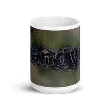 Load image into Gallery viewer, Landyn Mug Charcoal Pier 15oz front view