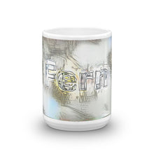 Load image into Gallery viewer, Fern Mug Victorian Fission 15oz front view