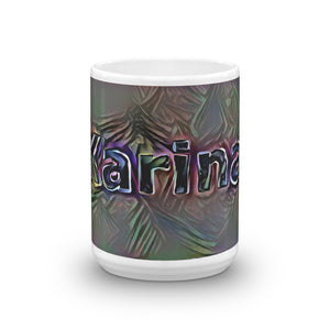 Karina Mug Dark Rainbow 15oz front view