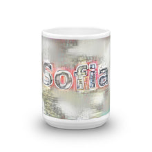 Load image into Gallery viewer, Sofia Mug Ink City Dream 15oz front view