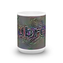 Load image into Gallery viewer, Aubrey Mug Dark Rainbow 15oz front view