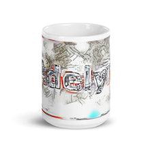 Load image into Gallery viewer, Adelyn Mug Frozen City 15oz front view