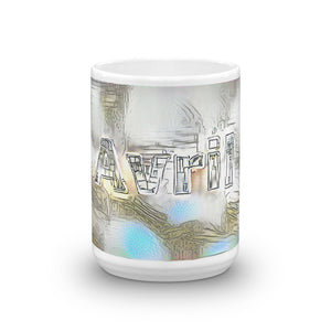 Avril Mug Victorian Fission 15oz front view