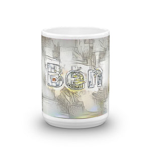 Ben Mug Victorian Fission 15oz front view