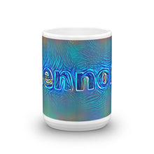 Load image into Gallery viewer, Lennon Mug Night Surfing 15oz front view