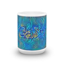 Load image into Gallery viewer, Cain Mug Night Surfing 15oz front view