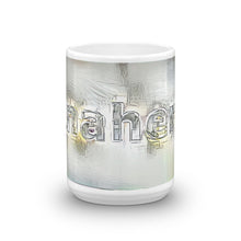 Load image into Gallery viewer, Anahera Mug Victorian Fission 15oz front view