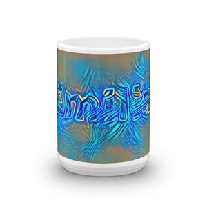 Emilia Mug Night Surfing 15oz front view