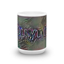 Load image into Gallery viewer, Quynh Mug Dark Rainbow 15oz front view