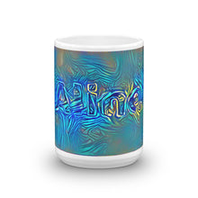 Load image into Gallery viewer, Aline Mug Night Surfing 15oz front view