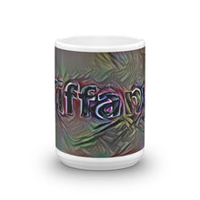 Load image into Gallery viewer, Tiffany Mug Dark Rainbow 15oz front view
