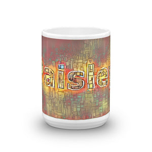 Paisley Mug Transdimensional Caveman 15oz front view