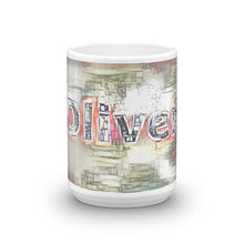 Load image into Gallery viewer, Oliver Mug Ink City Dream 15oz front view
