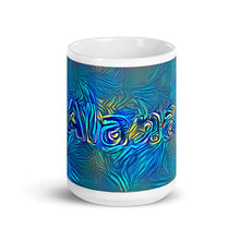 Load image into Gallery viewer, Alana Mug Night Surfing 15oz front view