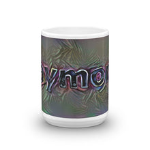 Load image into Gallery viewer, Raymond Mug Dark Rainbow 15oz front view