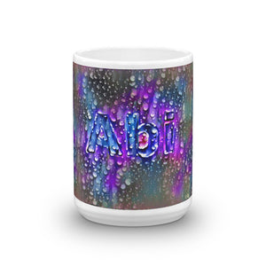 Abi Mug Wounded Pluviophile 15oz front view
