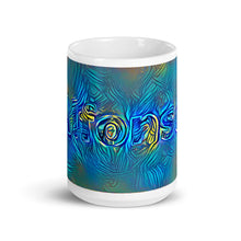 Load image into Gallery viewer, Alfonso Mug Night Surfing 15oz front view