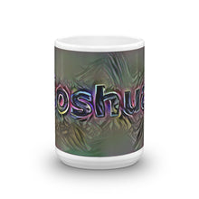 Load image into Gallery viewer, Joshua Mug Dark Rainbow 15oz front view