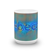 Load image into Gallery viewer, Rebecca Mug Night Surfing 15oz front view