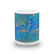 Load image into Gallery viewer, Alfie Mug Night Surfing 15oz front view