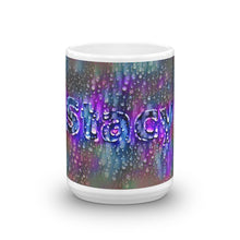 Load image into Gallery viewer, Stacy Mug Wounded Pluviophile 15oz front view