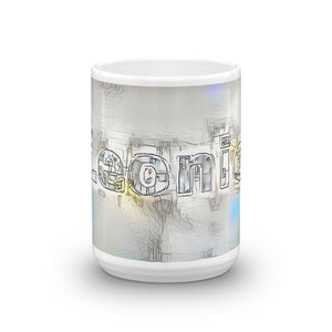 Leonie Mug Victorian Fission 15oz front view