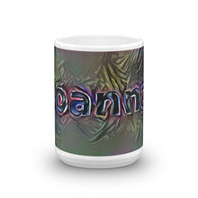 Load image into Gallery viewer, Joanna Mug Dark Rainbow 15oz front view
