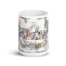 Load image into Gallery viewer, Alma Mug Frozen City 15oz front view