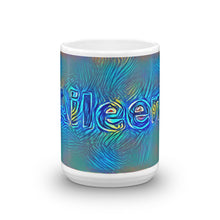 Load image into Gallery viewer, Aileen Mug Night Surfing 15oz front view